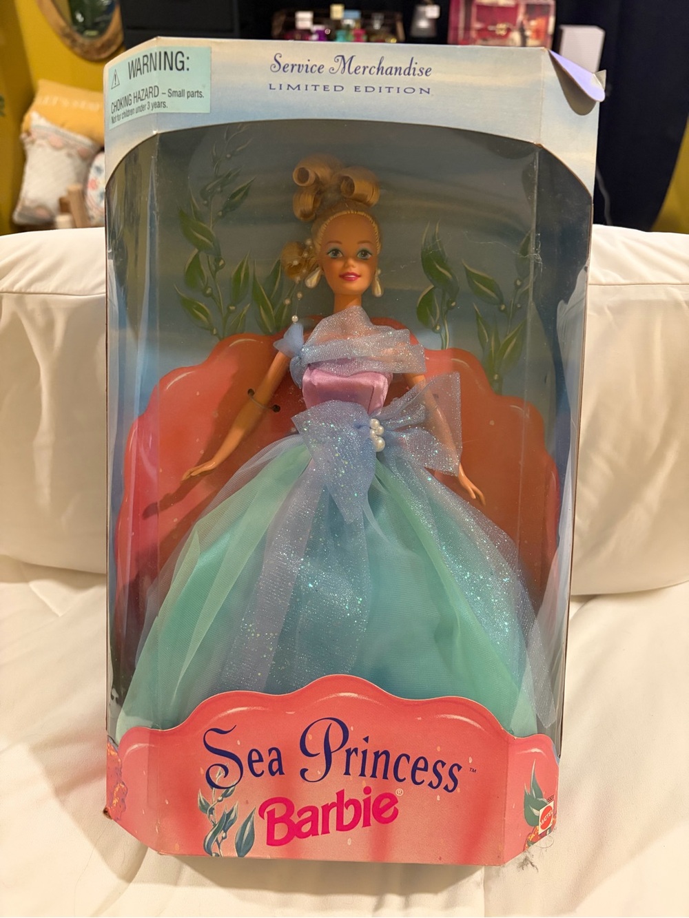 Rare Vintage Mattel 1996 Sea Princess Barbie Limited Edition